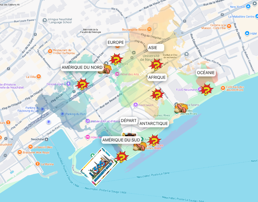 Vue satellite — Neuchatel