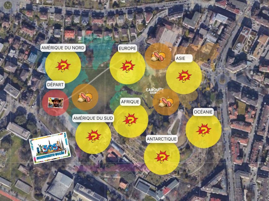 Vue satellite — Lausanne